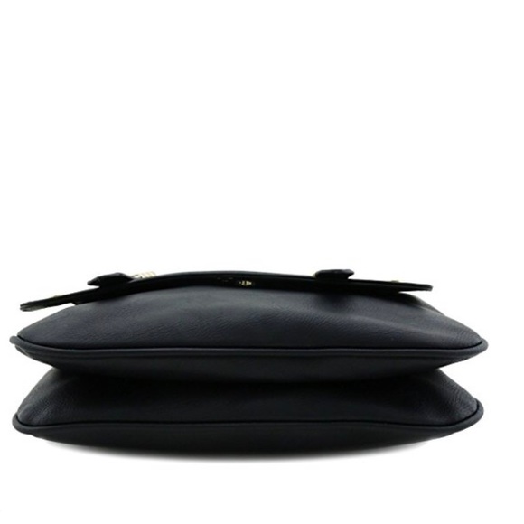 Double Compartment Large Flapover Crossbody Bag - Picture 4 of 5